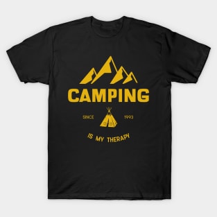 Camping Is My Therapy T-Shirt